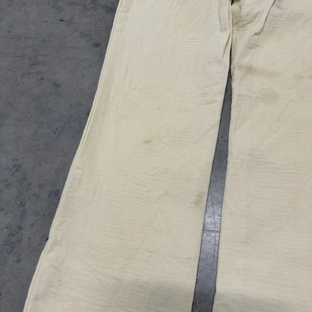 Dolce & Gabbana Vintage 90's Wool Blend Pants Beige Size 40 Made In‎ Italy